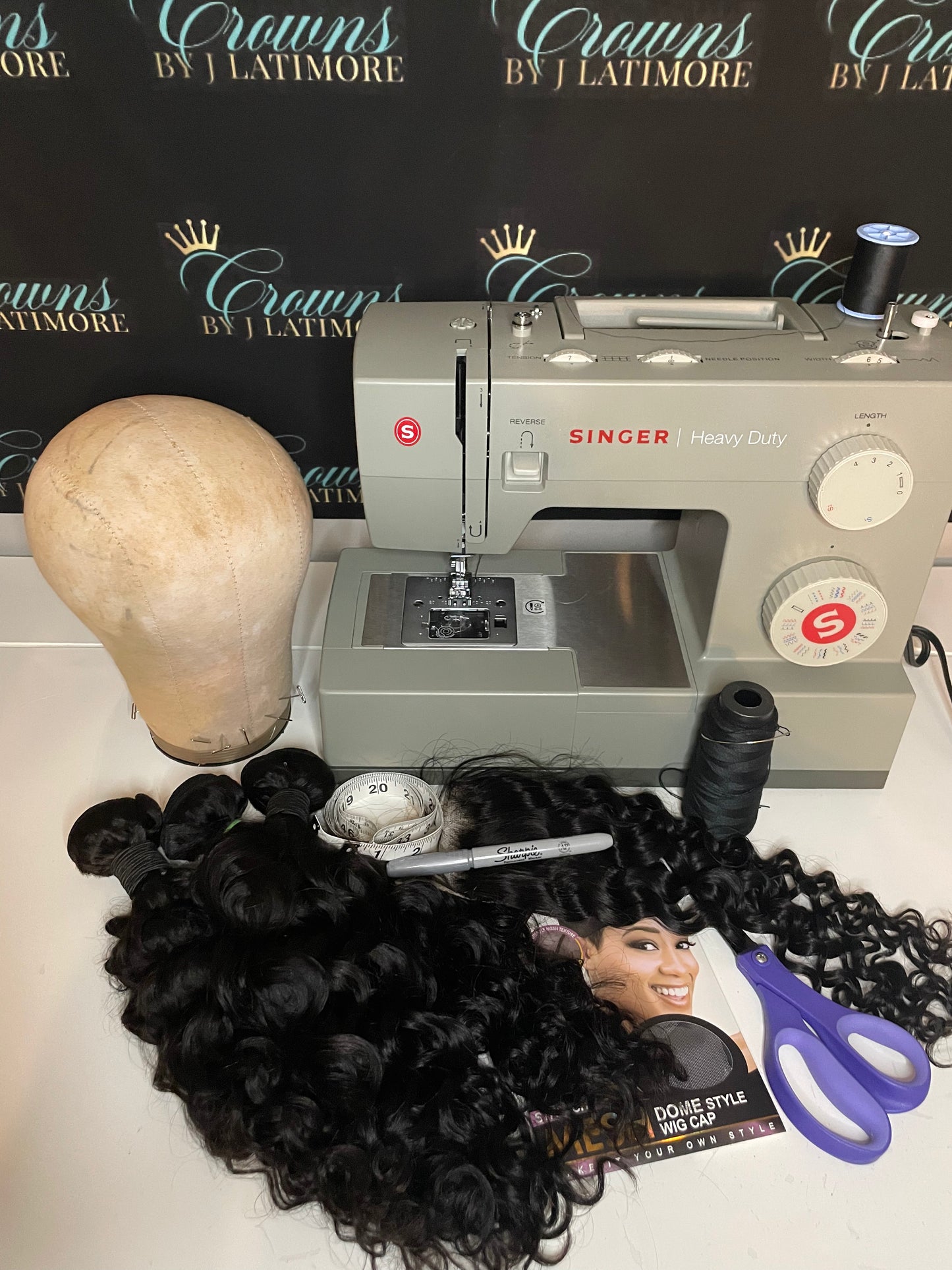1 on 1 wig making Class (Kit Not Included)